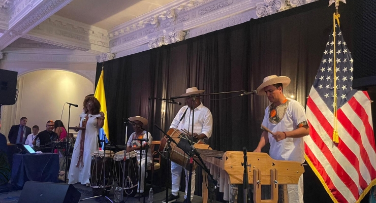Concierto musical en celebración de la  semana de la afrocolombianidad en Washington D.C.
