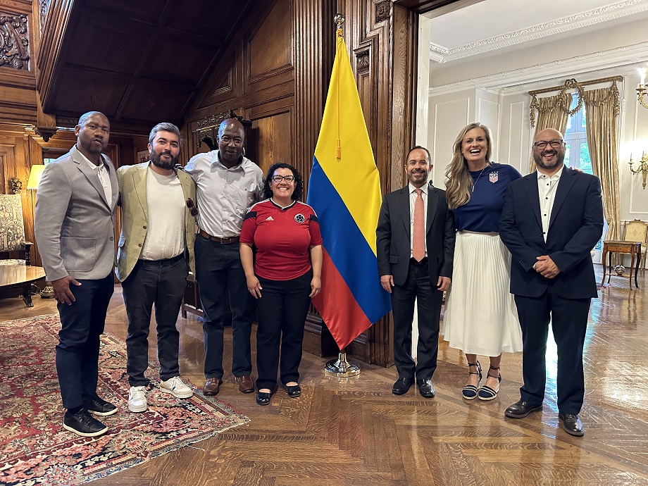 El deporte como puente de desarrollo social: Panel académico y Fan Fest previo al partido amistoso Colombia vs EE.UU. en Washington D.C.