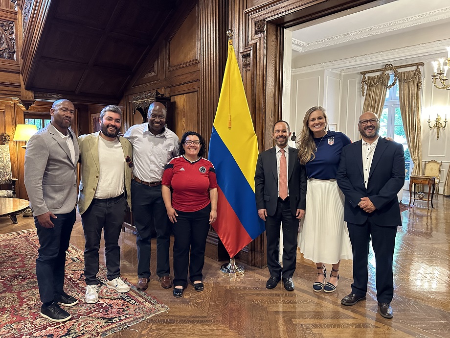 El deporte como puente de desarrollo social: Panel académico y Fan Fest previo al partido amistoso Colombia vs EE.UU. en Washington D.C.