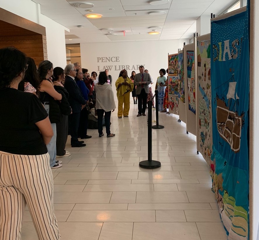 Exhibición y conversatorio en  la Academia de Derechos Humanos y Derecho Internacional Humanitario en el Washington College of Law de la American University - 24 de Octubre de 2024 