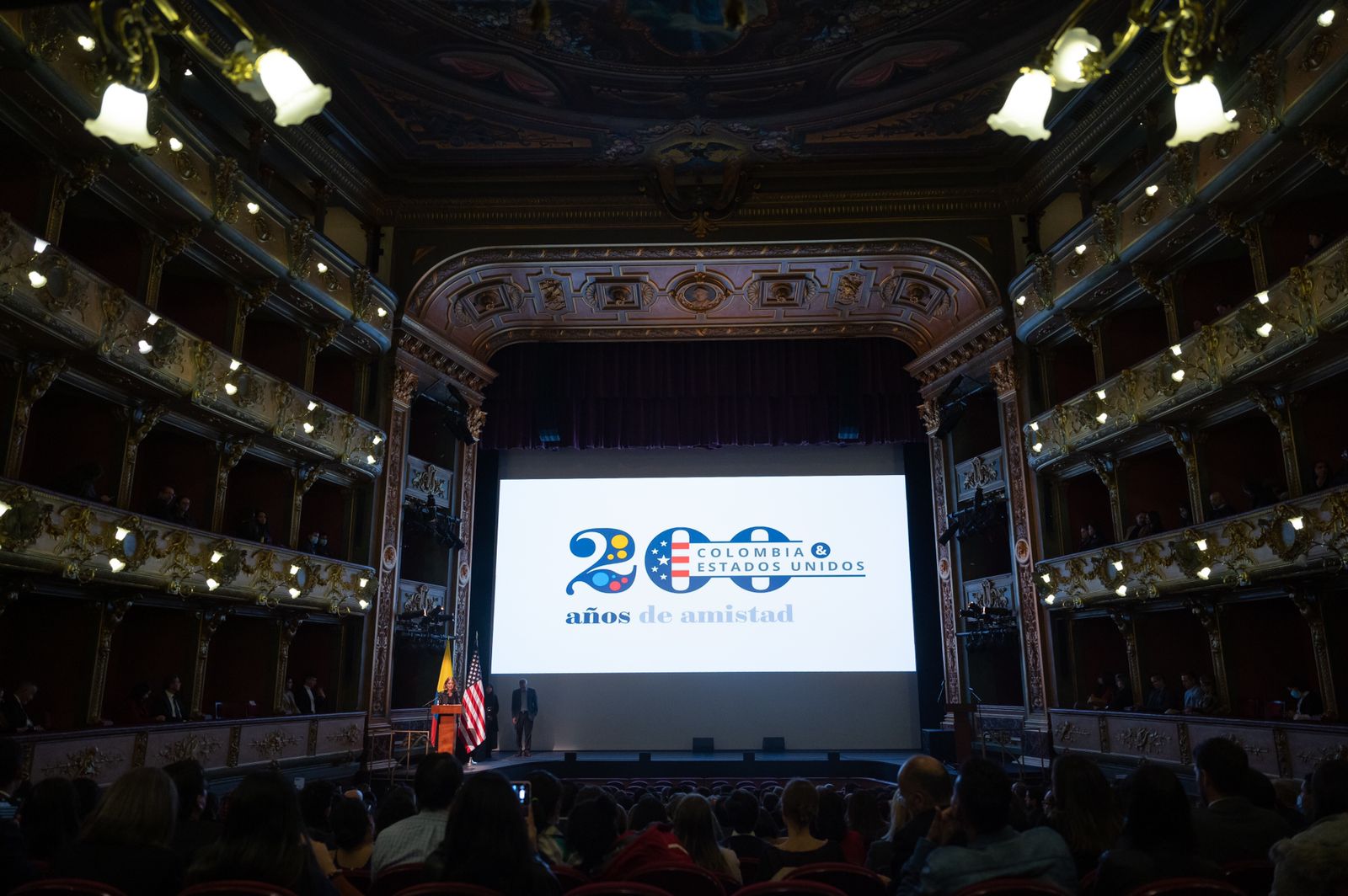 Conmemoración de los 200 años de relaciones diplomáticas entre Colombia y Estados Unidos