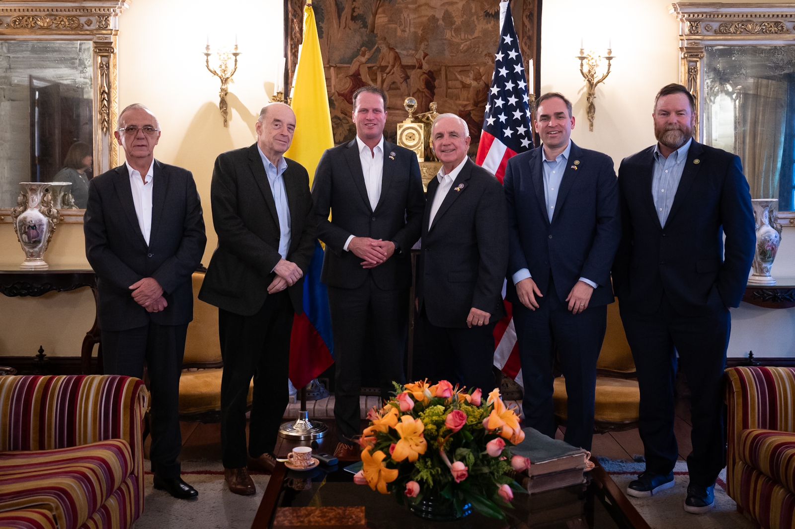 Canciller y Ministro de Defensa sostuvieron encuentro con una delegación bipartidista de congresistas de Estados Unidos liderada por August Pfluger