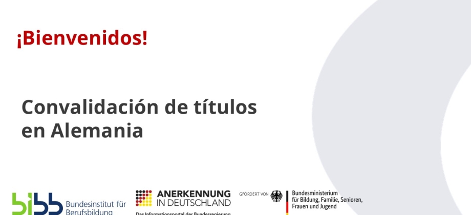 La Embajada de Colombia en Alemania realizó taller sobre reconocimiento y convalidación de títulos profesionales en Alemania