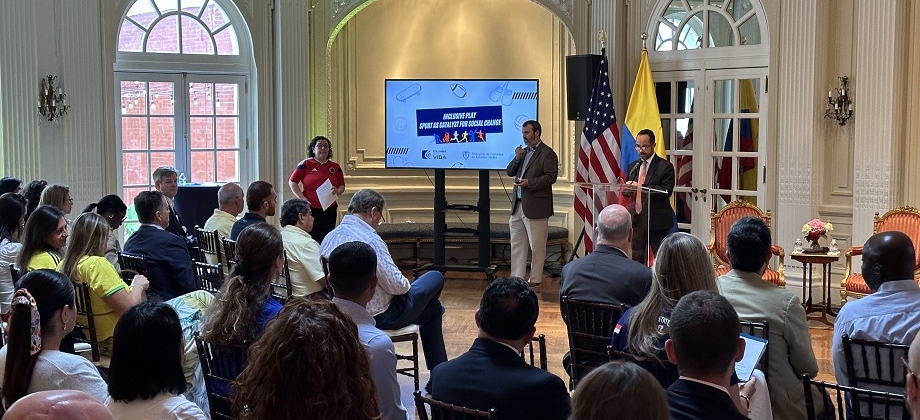 El deporte como puente de desarrollo social: Panel académico y Fan Fest previo al partido amistoso Colombia vs EE.UU. en Washington D.C.