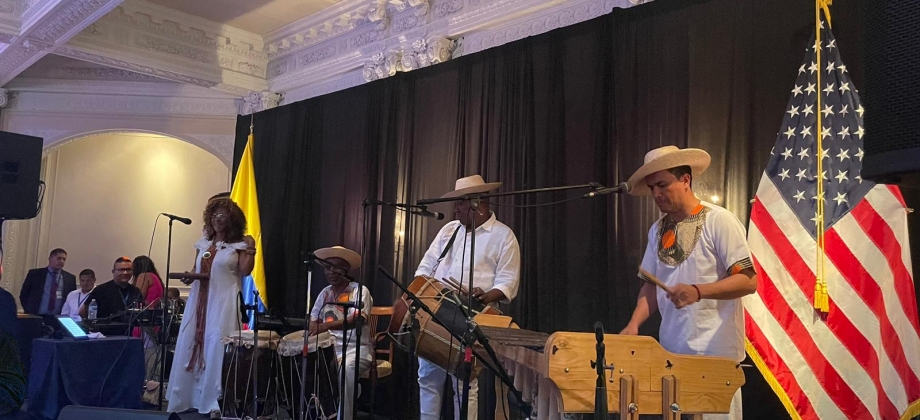 Concierto musical en celebración de la  semana de la afrocolombianidad en Washington D.C.