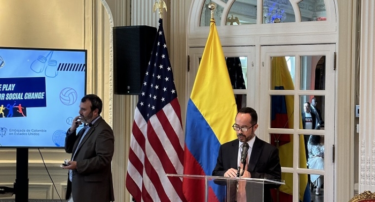 El deporte como puente de desarrollo social: Panel académico y Fan Fest previo al partido amistoso Colombia vs EE.UU. en Washington D.C.