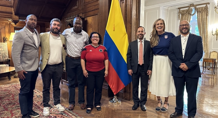 El deporte como puente de desarrollo social: Panel académico y Fan Fest previo al partido amistoso Colombia vs EE.UU. en Washington D.C.